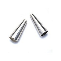 Sterling Silver Cone End - 4mm x 12mm