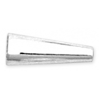 Sterling Silver Cone End - 6mm x 17mm