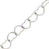 Sterling Silver Chain - #7 - Heart Chain 050