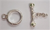 Swarovski Sterling Single Strand Toggles