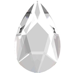 Swarovski 14 X 9mm Jewel Cut Pear- Crystal