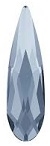 Swarovski 6 x 1.7mm Raindrop flat back- Blue Shade