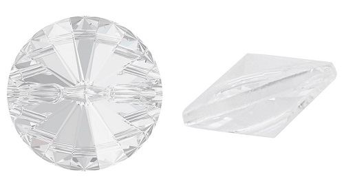 Swarovski #3015 10mm Rivoli Button Crystal