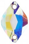 Swarovski 18 x 12mm Lemon Sew On- Crystal AB