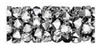 Swarovski 15mm Fine Rock Tube- Light Chrome