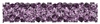 Swarovski 30mm Fine Rock Tube- Amethyst