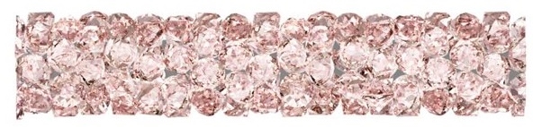 Swarovski 30mm Fine Rock Tube- Vintage Rose