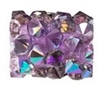 Swarovski 8mm Fine Rock Tube- Light Amethyst/Paradise Shine