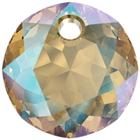 Swarovski #6430 Classic Cut Pendant - Light Colorado Shimmer - 10mm