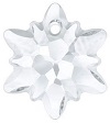 Swarovski 18mm Edelweiss Pendant- Crystal