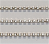 Swarovski Rhinestone Cup Chain- Size #110- Crystal/Gold