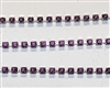 Swarovski Rhinestone Cup Chain- Size #110- Amethyst/Silver