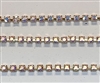 Swarovski Rhinestone Cup Chain- Size #130- Crystal AB/Gold