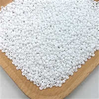 Taiwanese Size 6/0 E Bead - White - Y01