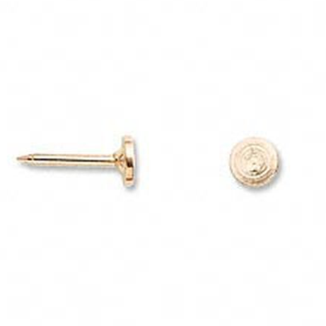 5mm (3/16") Tie Tack/Lapel pin back - Short stem (5/16")