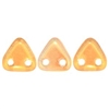 CzechMates 2 hole Triangle Beads-ROSALINE CELSIAN