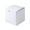 3" x 3" x 3" White Tuck It Boxes