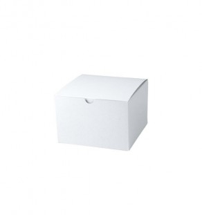 6" x 6" x 4" White Tuck It Boxes