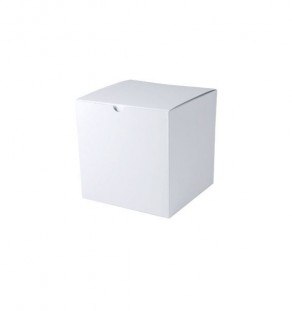 7" x 7" x 7" White Tuck It Boxes