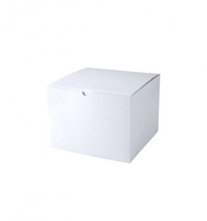 8" x 8" x 6" White Tuck It Boxes