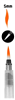 Watercolor Fillable Brushes - 5mm Tip
