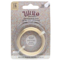 BeadSmith Wire Elements German-Style Wire- 16 gauge