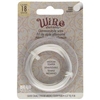 BeadSmith Wire Elements German-Style Wire- 18 gauge- Silver Color