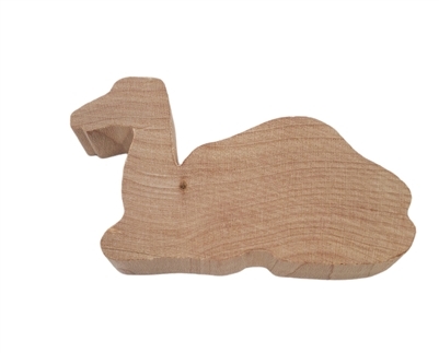 Flat Wood Shapes - 1/2" Thick - Camel