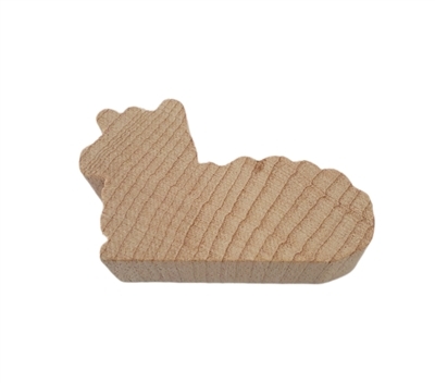 Flat Wood Shapes - 1/2" Thick - Lamb