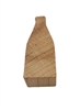 Flat Wood Shapes - 1/2" Thick - Milk Bottle