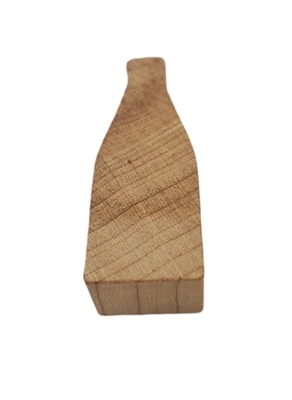 Flat Wood Shapes - 1/2" Thick - Milk Bottle