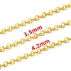 Waterproof Gold Chain- CH80SS/G - #12