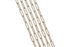 Waterproof Gold Chain - Style #2 - 4.25mm x 11mm Paperclip Chain