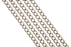 Waterproof Gold Chain - Style #3 - 3mm x 4mm Curb Chain
