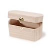 Unfinished Wood Hinged Box with Rounded Sides - 9180-11MMD