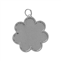 Adornments by Lisa Pavelka- SILVER FLOWER