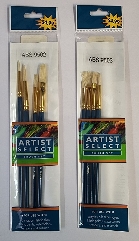 Artist Select 4 piece Brush Sets