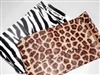 Printed Flat Paper Shopping Bags - Animal Prints