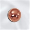 Smooth Round Genuine Copper Beads - 6mm