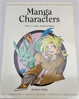 Manga Characters Coloring Book