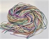 Hand Dyed Silk Strands - Pastel