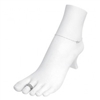 Polystyrene Foot Display - White