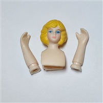 Angel Head with Hands - 2 inches