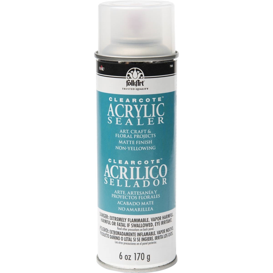 FolkArt Â® Finishes - Clearcoteâ„¢ Aerosol Acrylic Sealer - Matte, 11 oz.