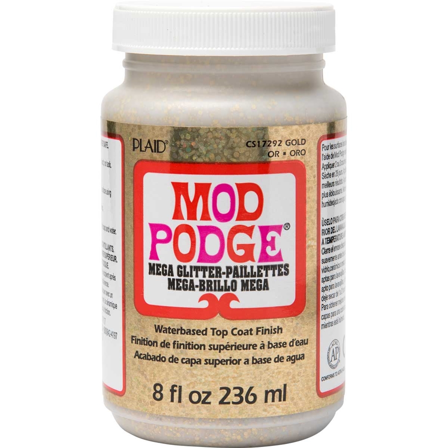 Mod Podge Â® Mega Glitter Gold