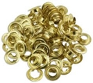 Brass Plated Grommets