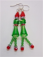 Swarovski Grinch Earring Kit