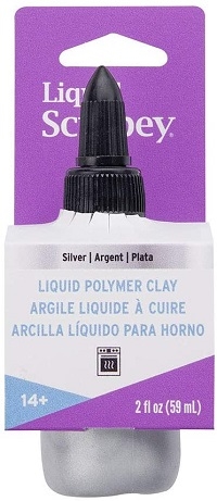 Liquid SculpeyÂ® Silver 2oz