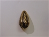 30x19.5mm Baroque Antique Gold Washed