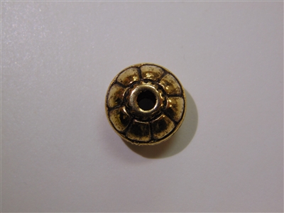 16x10mm Tunisian Antique Gold Washed